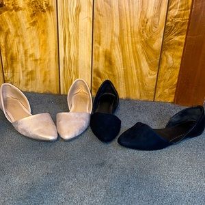 2 Pair Candie’s Flats Size 5.5
